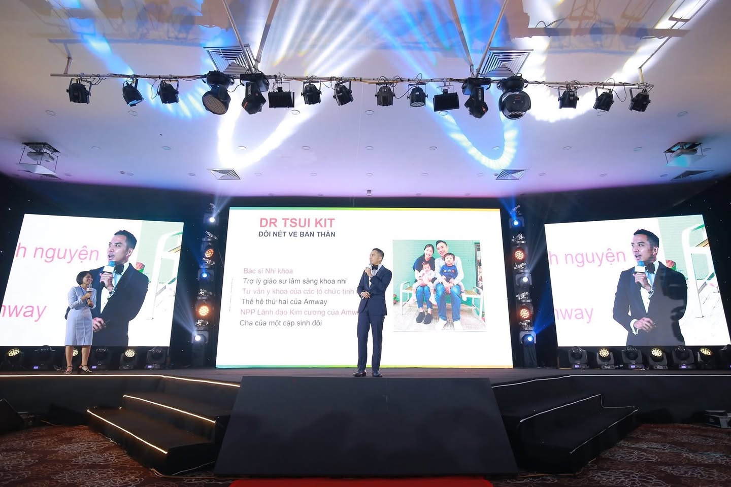 Thế hệ thứ 2 làm Amway: Dr Tsui Kit Double Diamond